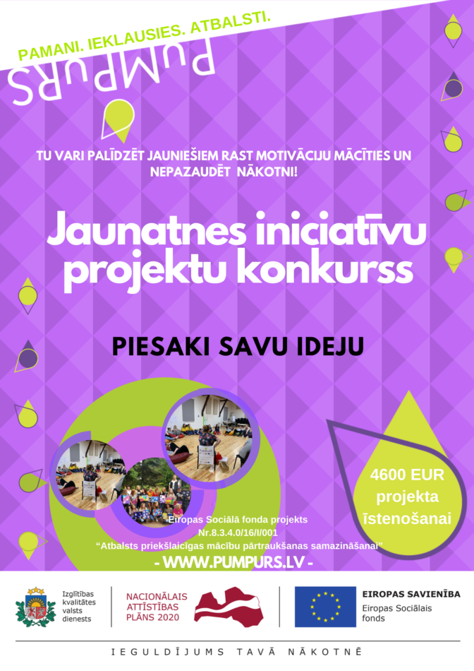 jaunatnes projektu konkurss