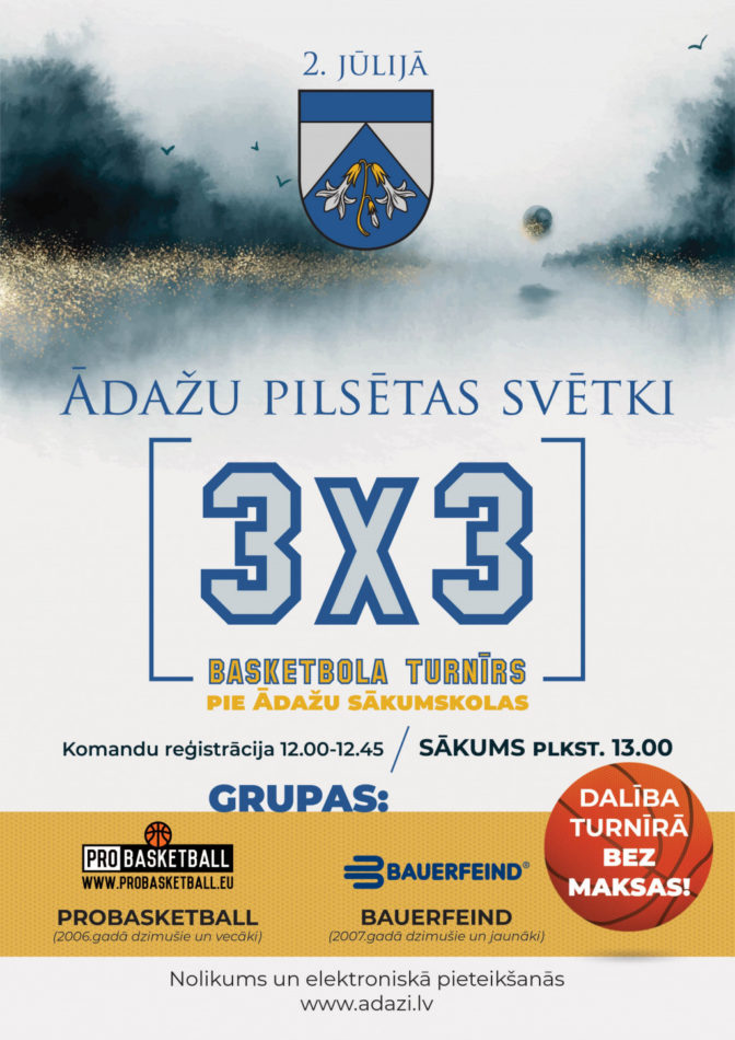 3x3 turnīrs basketbolā