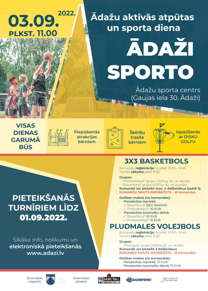 Sporta dienas afiša